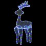 Christmas reindeer with mesh 306 LED 60x24x89 cm by vidaXL, Christmas lights - Ref: Foro24-329825, Price: 39,64 €, Discount: %
