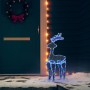 Christmas reindeer with mesh 306 LED 60x24x89 cm by vidaXL, Christmas lights - Ref: Foro24-329825, Price: 39,64 €, Discount: %