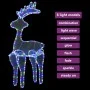 Christmas reindeer with mesh 306 LED 60x24x89 cm by vidaXL, Christmas lights - Ref: Foro24-329825, Price: 39,64 €, Discount: %