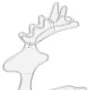 Christmas reindeer with mesh 306 LED 60x24x89 cm by vidaXL, Christmas lights - Ref: Foro24-329825, Price: 39,64 €, Discount: %