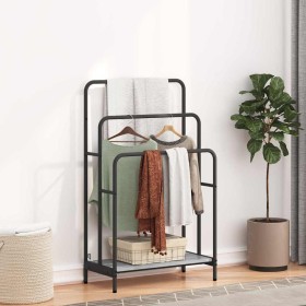 Perchero Gris sonoma 60 x 30 x 100.5 cm Madera contrachapada