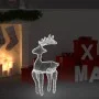 Christmas reindeer with mesh 306 LED 60x24x89 cm by vidaXL, Christmas lights - Ref: Foro24-329823, Price: 39,64 €, Discount: %