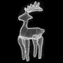 Christmas reindeer with mesh 306 LED 60x24x89 cm by vidaXL, Christmas lights - Ref: Foro24-329823, Price: 39,64 €, Discount: %