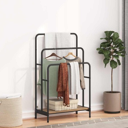 Perchero Roble artisan 60 x 30 x 100.5 cm Madera contrachapada