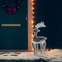 Christmas reindeer with mesh 306 LED 60x24x89 cm by vidaXL, Christmas lights - Ref: Foro24-329823, Price: 39,64 €, Discount: %