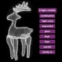 Christmas reindeer with mesh 306 LED 60x24x89 cm by vidaXL, Christmas lights - Ref: Foro24-329823, Price: 39,64 €, Discount: %