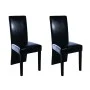 Esszimmerstühle 2 Einheiten aus schwarzem Kunstleder von vidaXL, Essstühle - Ref: Foro24-60249, Preis: 132,80 €, Rabatt: %