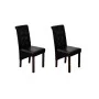 Esszimmerstühle 2 Einheiten aus schwarzem Kunstleder von vidaXL, Essstühle - Ref: Foro24-60623, Preis: 177,41 €, Rabatt: %