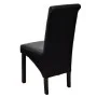 Esszimmerstühle 2 Einheiten aus schwarzem Kunstleder von vidaXL, Essstühle - Ref: Foro24-60623, Preis: 177,41 €, Rabatt: %