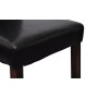 Esszimmerstühle 2 Einheiten aus schwarzem Kunstleder von vidaXL, Essstühle - Ref: Foro24-60623, Preis: 193,61 €, Rabatt: %