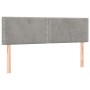 Boxspringbett mit hellgrauer Samtmatratze 140x200 cm von vidaXL, Betten und Lattenroste - Ref: Foro24-3130901, Preis: 443,34 ...