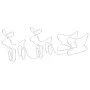 Christmas garden decoration reindeer and sleigh 576 LEDs by vidaXL, Christmas lights - Ref: Foro24-329811, Price: 38,45 €, Di...