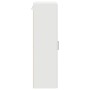 Mueble de pared Blanco 55 x 29 x 100 cm Madera contrachapada