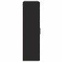 Mueble de pared Negro 55 x 29 x 100 cm Madera contrachapada
