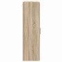 Mueble de pared con estante Roble Sonoma 55 x 29 x 100 cm