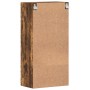 Mueble de pared con estante Roble ahumado 55 x 29 x 100 cm