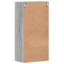 Mueble de pared con estante Gris sonoma 55 x 29 x 100 cm