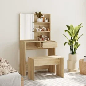 Sonoma oak dressing table set 74.5x40x141 cm by vidaXL, Bedroom Dressers - Ref: Foro24-3114141, Price: 113,03 €, Discount: %