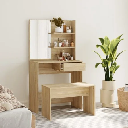 Sonoma oak dressing table set 74.5x40x141 cm by vidaXL, Bedroom Dressers - Ref: Foro24-3114141, Price: 114,84 €, Discount: %