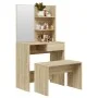 Sonoma oak dressing table set 74.5x40x141 cm by vidaXL, Bedroom Dressers - Ref: Foro24-3114141, Price: 114,84 €, Discount: %