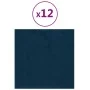 Wandpaneele 12 Stück blauer Samt 30x30 cm 1,08 m² von vidaXL, Wandverkleidung - Ref: Foro24-343806, Preis: 44,38 €, Rabatt: %