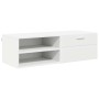 Gabinete de TV Blanco 100.5 x 39 x 30 cm Madera contrachapada