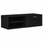 Gabinete de TV Negro 100.5 x 39 x 30 cm Madera contrachapada