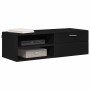 Gabinete de TV Negro 100.5 x 39 x 30 cm Madera contrachapada