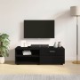 Gabinete de TV Negro 100.5 x 39 x 30 cm Madera contrachapada