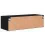 Gabinete de TV Negro 100.5 x 39 x 30 cm Madera contrachapada