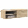 Gabinete de TV con cajón Roble Sonoma 100.5 x 39 x 30 cm