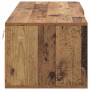 Gabinete de TV con cajón Madera vieja 100.5 x 39 x 30 cm