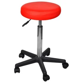 Red office stool by vidaXL, Office chairs - Ref: Foro24-240472, Price: 52,04 €, Discount: %