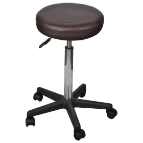 Brauner Bürohocker von vidaXL, Bürostühle - Ref: Foro24-240473, Preis: 52,04 €, Rabatt: %