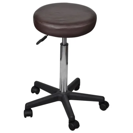 Brauner Bürohocker von vidaXL, Bürostühle - Ref: Foro24-240473, Preis: 51,87 €, Rabatt: %