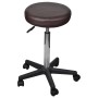 Taburete de oficina marrón de vidaXL, Sillas de oficina - Ref: Foro24-240473, Precio: 52,70 €, Descuento: %