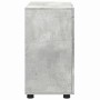 Armario para lavabo de baño TULUM Gris hormigón 60 x 34 x 63 cm