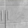 Armario para lavabo de baño TULUM Gris hormigón 60 x 34 x 63 cm