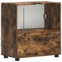 Armario para lavabo de baño TULUM Roble ahumado 60 x 34 x 63 cm