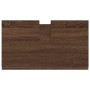 Armario para lavabo de baño TULUM Marrón roble 60 x 34 x 63 cm