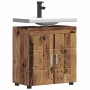 Armario para lavabo de baño TULUM Madera vieja 60 x 34 x 63 cm