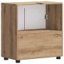 Armario para lavabo de baño TULUM Roble artisan 60 x 34 x 63 cm
