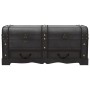 Large black wooden storage trunk by vidaXL, Storage trunks - Ref: Foro24-60797, Price: 188,14 €, Discount: %