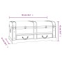 Large black wooden storage trunk by vidaXL, Storage trunks - Ref: Foro24-60797, Price: 188,14 €, Discount: %