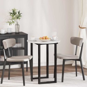 Encimera Blanco brillante 60 x 60 x 1.5 cm Madera contrachapada