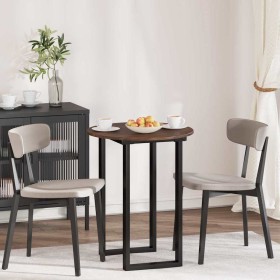 Encimera Marrón roble 60 x 60 x 1.5 cm Madera contrachapada