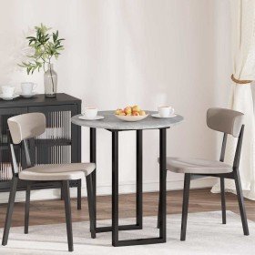 Encimera Gris hormigón 70 x 70 x 1.5 cm Madera contrachapada