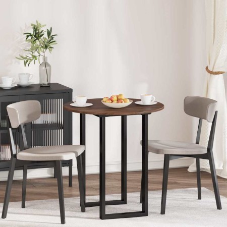 Encimera Marrón roble 70 x 70 x 1.5 cm Madera contrachapada