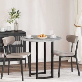 Encimera Gris hormigón 80 x 80 x 1,5 cm Madera de ingeniería en Tableros para mesas | Comprar online en Foro24