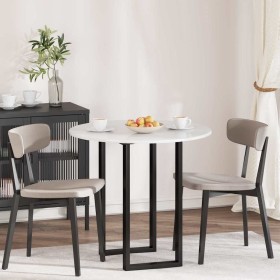 Encimera Blanco brillante 80 x 80 x 1.5 cm Madera contrachapada en Tableros para mesas | Comprar online en Foro24